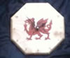 red dragon welsh clock